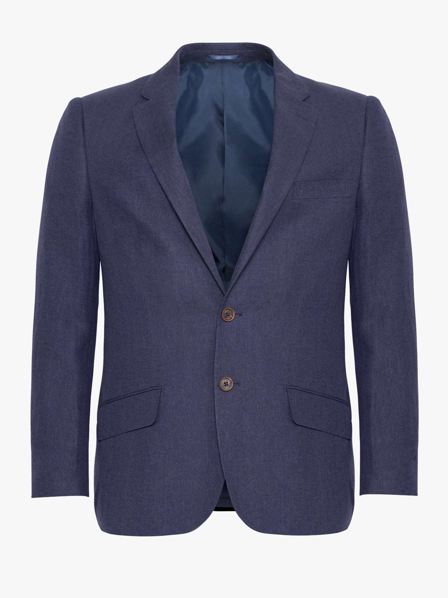 Mr. Blue Linen Blue Blazer