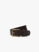 CINTO REGULAR FIT CASTANHO  MR. BLUE