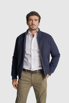 BLUSÃO OUTROS REGULAR FIT AZUL LISO MR. BLUE
