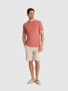 T-SHIRT ROSA MANGA CURTA REGULAR FIT MR. BLUE