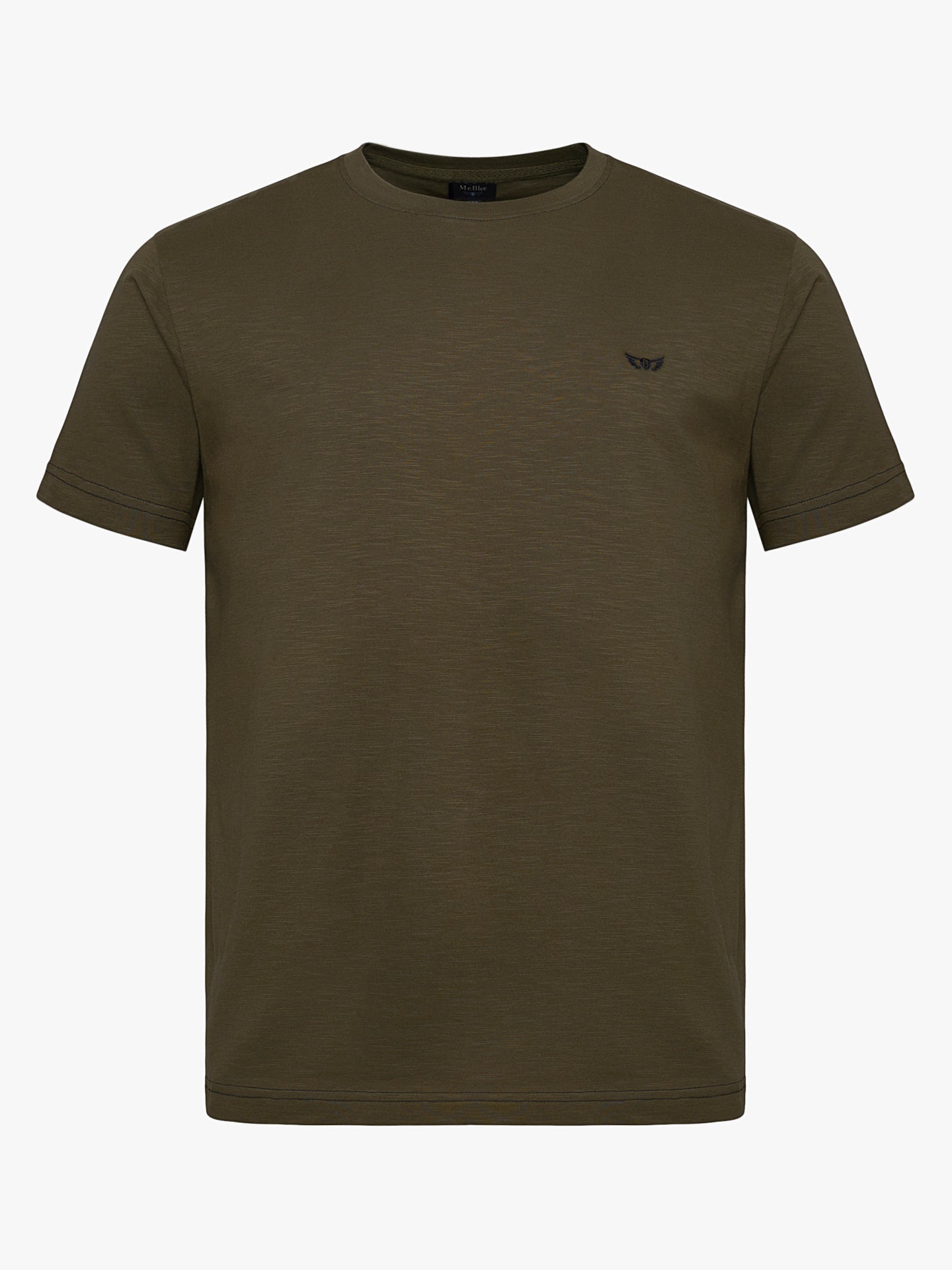 Mr. Blue 100% Cotton Green T-Shirt