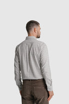 CAMISA ALGODÃO REGULAR FIT VERDE QUADRADA MR. BLUE