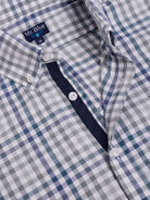 CAMISA ALGODÃO AZUL MANGA COMPRIDA REGULAR FIT MR. BLUE