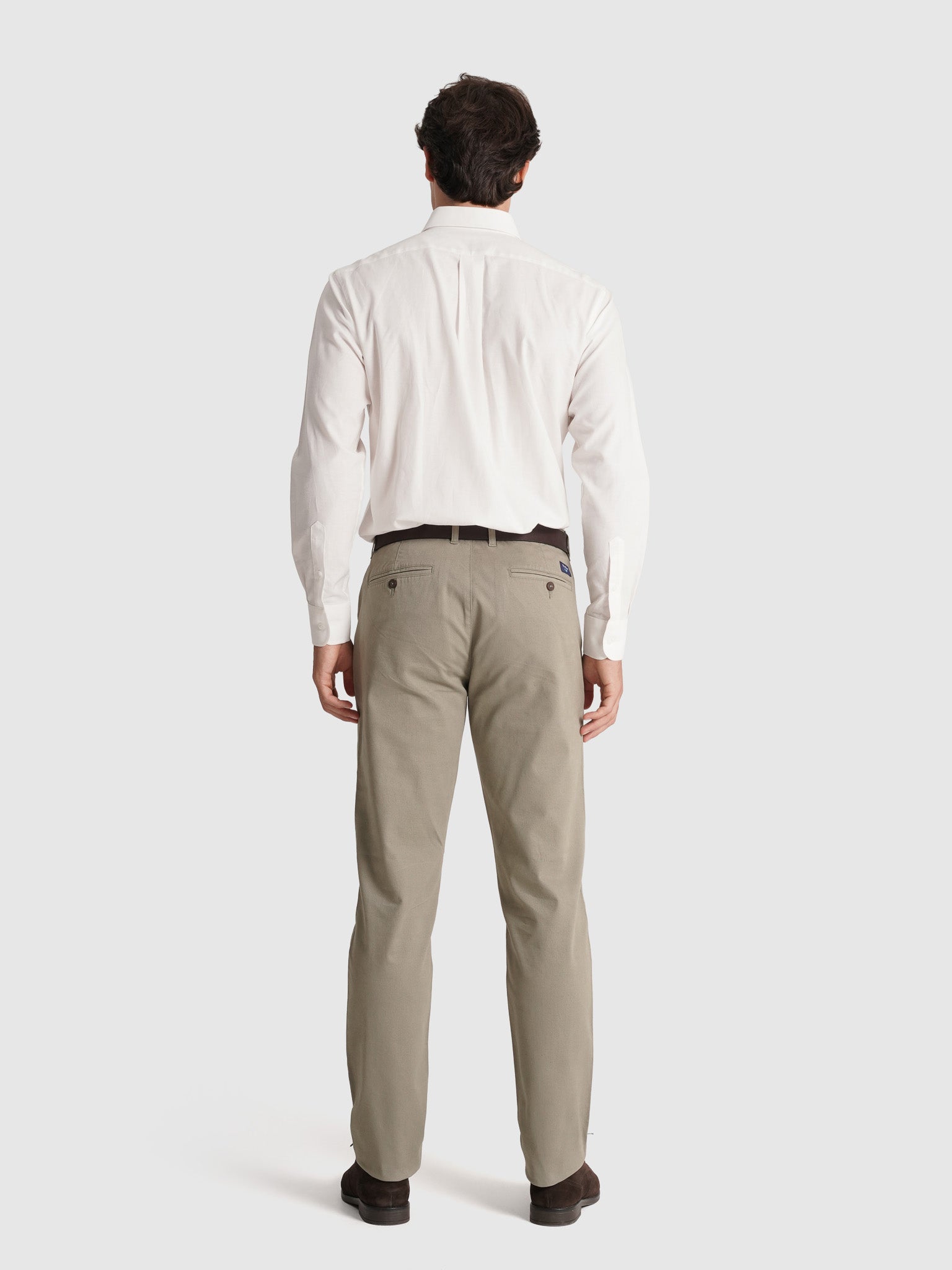 Calça Algodão Verdes Regular Fit Mr. Blue