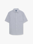 BLUE SHORT SLEEVE REGULAR FIT MR. BLUE