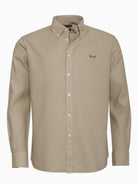 CAMISA BEGE TAILORED FIT MR. BLUE