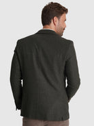 BLAZER LÃ REGULAR FIT VERDE LISO MR. BLUE
