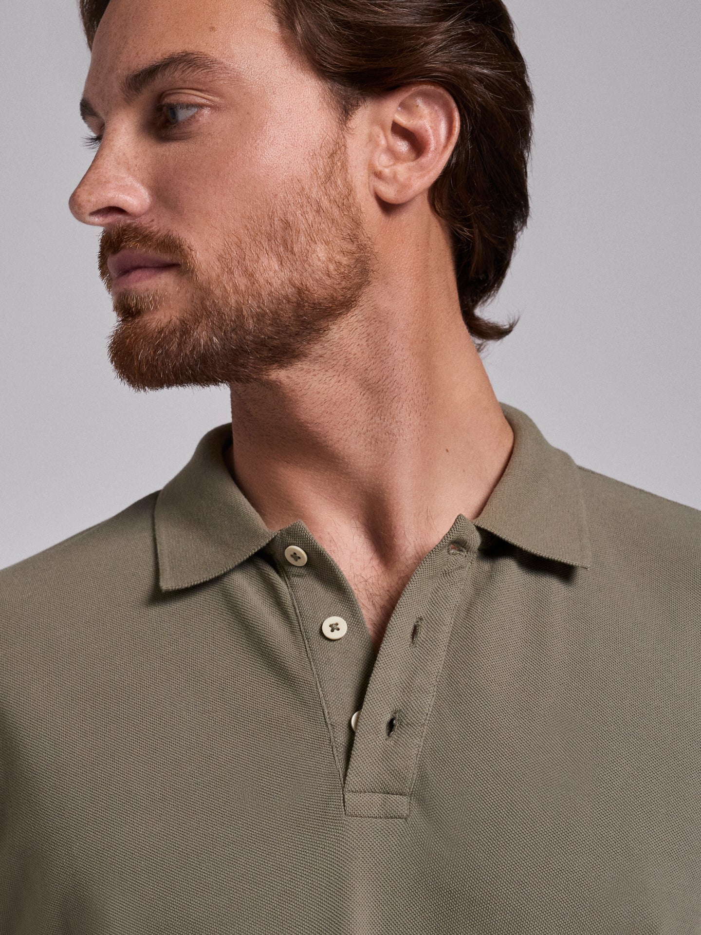 POLO ALGODÃO VERDE MANGA CURTA REGULAR FIT MARK BELLUCCI