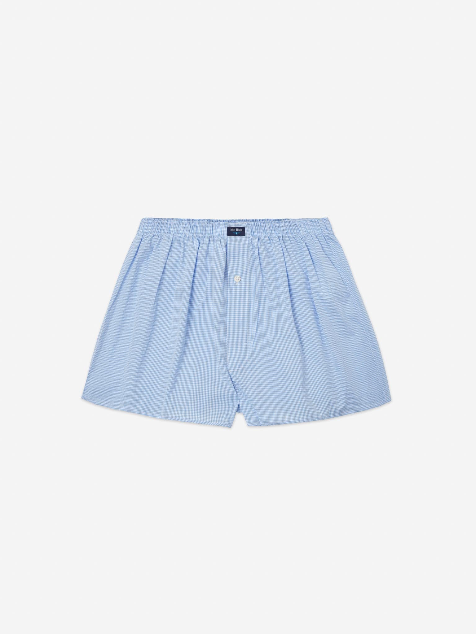 BOXER AZUIS REGULAR FIT MR. BLUE