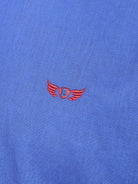 CAMISA LINHO AZUL MANGA COMPRIDA REGULAR FIT MR. BLUE