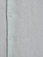 Camisa Linho Verde Manga Comprida Tailored Fit Mr. Blue