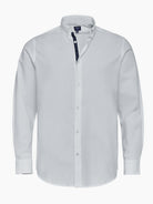 CAMISA BRANCA SLIM FIT MR. BLUE