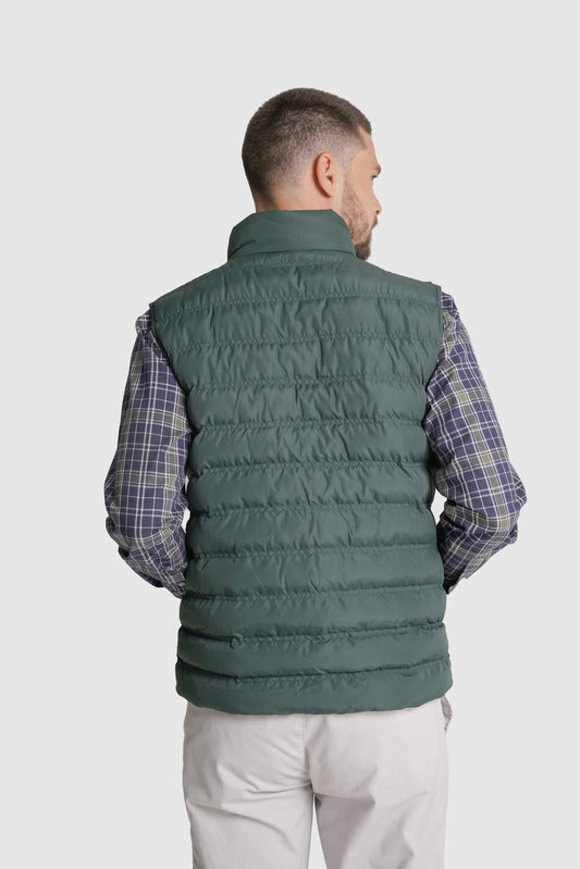 COLETE OUTROS REGULAR FIT VERDE LISO MR. BLUE
