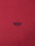 T-SHIRT ALGODÃO VERMELHA MANGA CURTA REGULAR FIT MR. BLUE