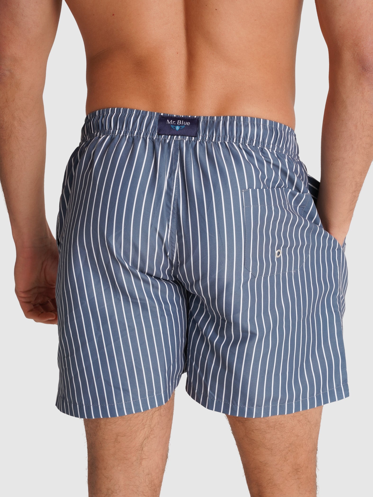 FATO BANHO AZUL REGULAR FIT MR. BLUE