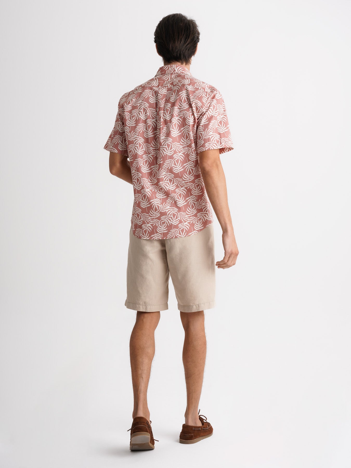 Regular Fit Twill Pink Mr. Blue Shirt