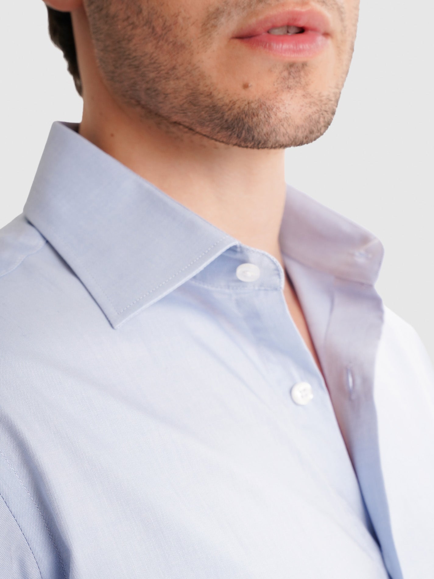 CAMISA AZUL CLASSIC FIT MR. AZUL