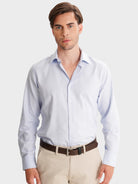 CAMISA AZUL SLIM FIT MR. BLUE