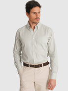 CAMISA VERDE MANGA COMPRIDA REGULAR FIT MR. BLUE