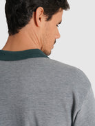 POLO PIQUET VERDE MANGA CURTA REGULAR FIT MR. BLUE