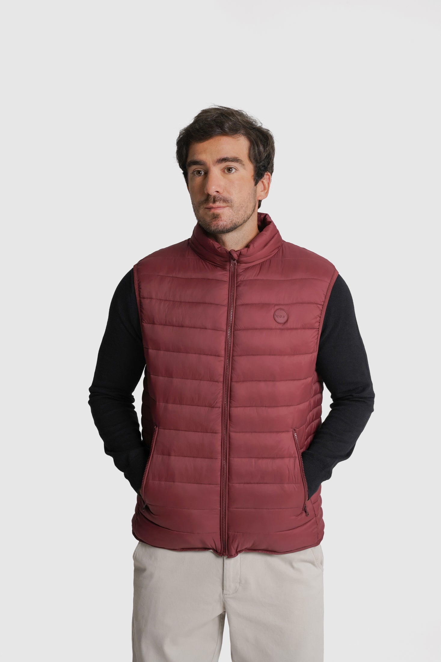 COLETE OUTROS REGULAR FIT BORDEAUX LISO MR. BLUE