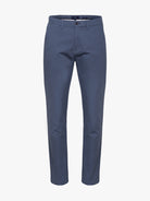 Calça Algodão Azuis Regular Fit Mr. Blue
