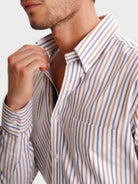 CAMISA BRANCA REGULAR FIT MR. BLUE