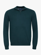 JERSEY FINO AZUL MANGA LARGA REGULAR FIT MR. AZUL
