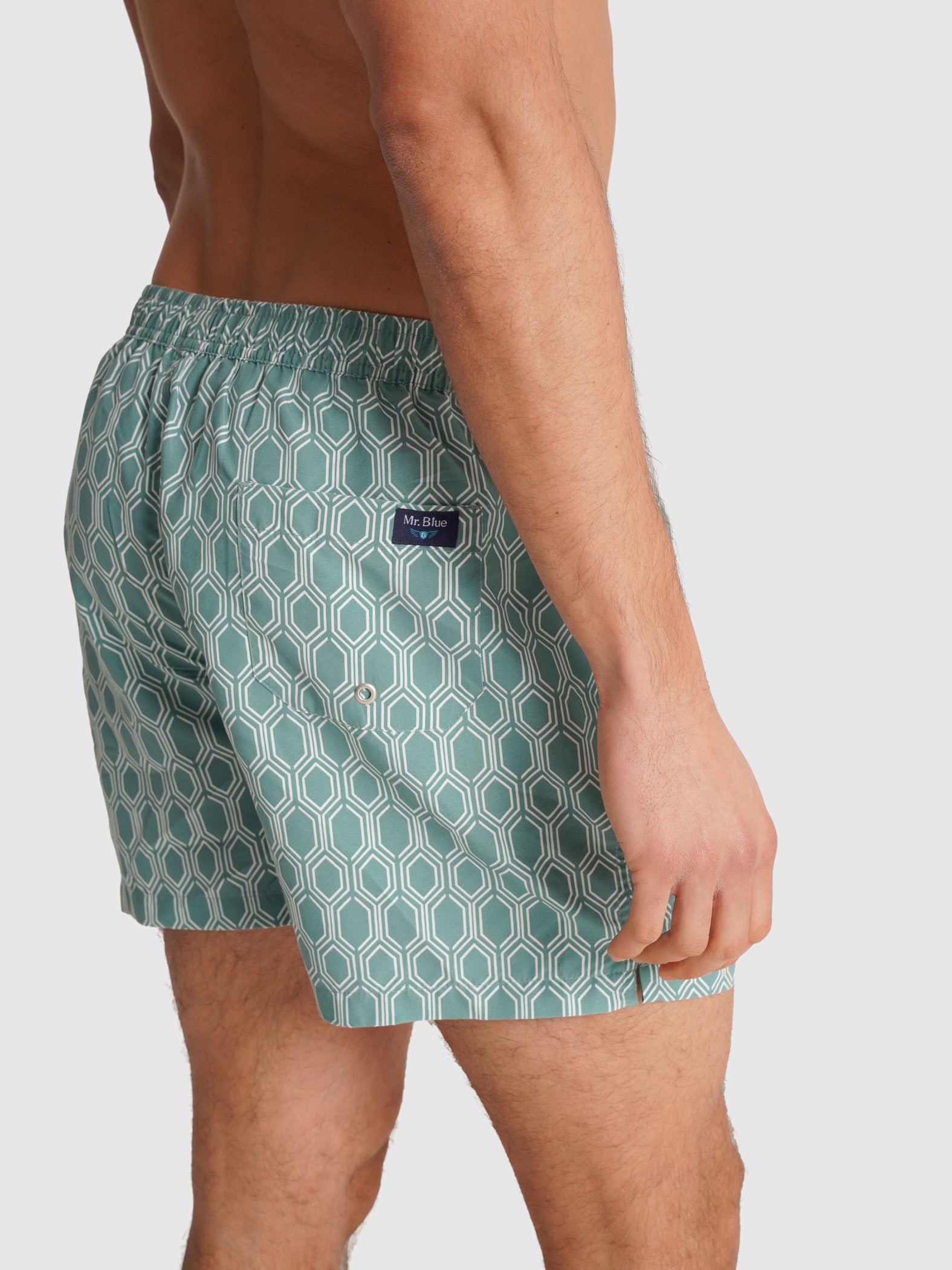 FATO BANHO AZUL REGULAR FIT MR. BLUE