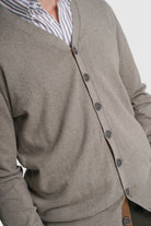 CARDIGAN LÃ REGULAR FIT VERDE LISO MR. BLUE