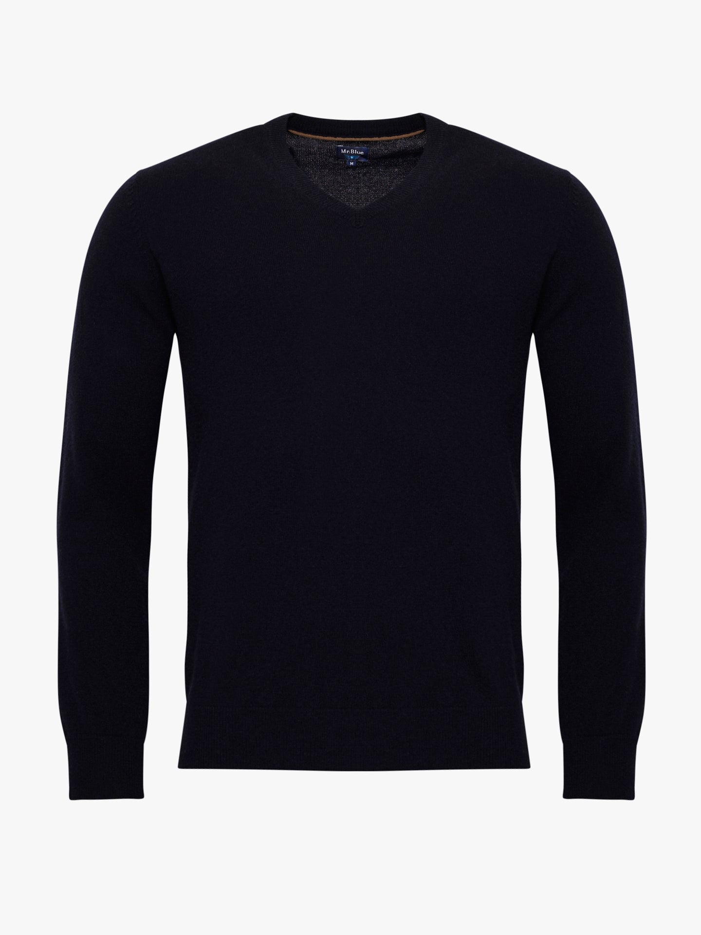 JERSEY DELGADO AZUL CON CODERAS MR REGULAR FIT. AZUL