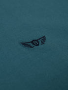 T-SHIRT VERDE MANGA CURTA REGULAR FIT MR. BLUE