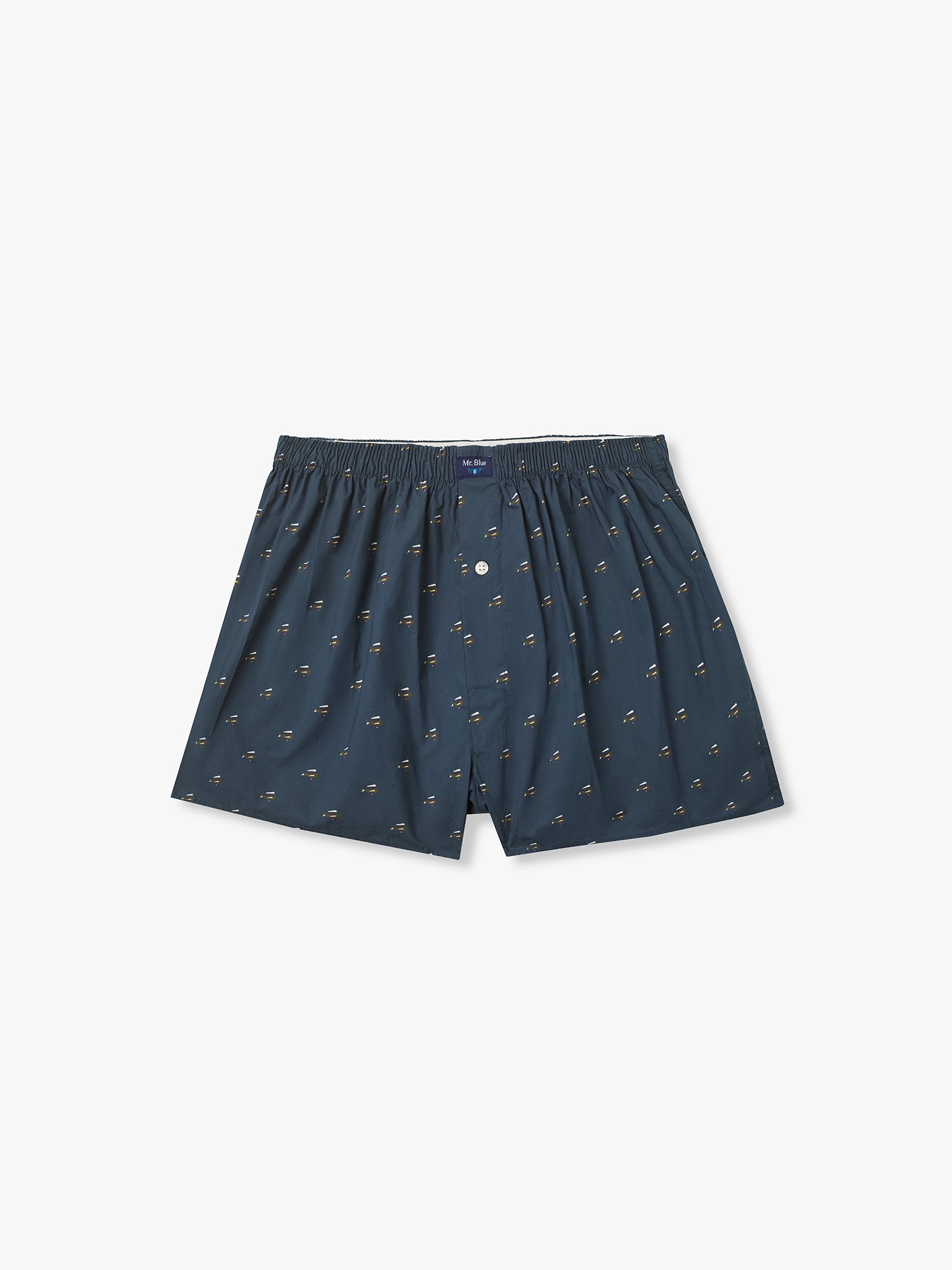 BOXERS BORDEAUX CLASSIC FIT MR. BLUE