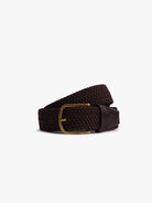 CINTO REGULAR FIT CASTANHO  MR. BLUE