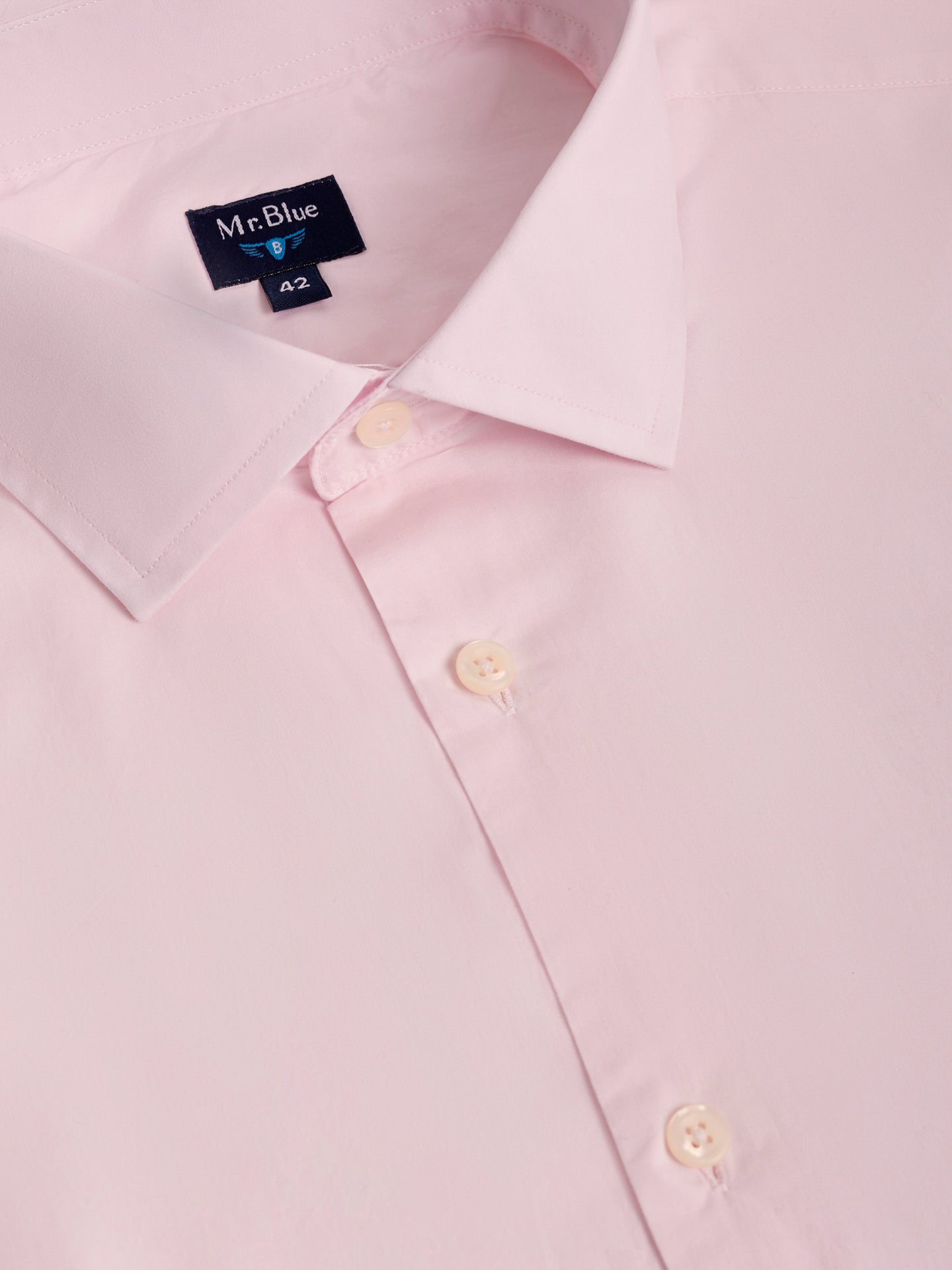 CAMISA MR ROSA CLASSIC FIT. AZUL