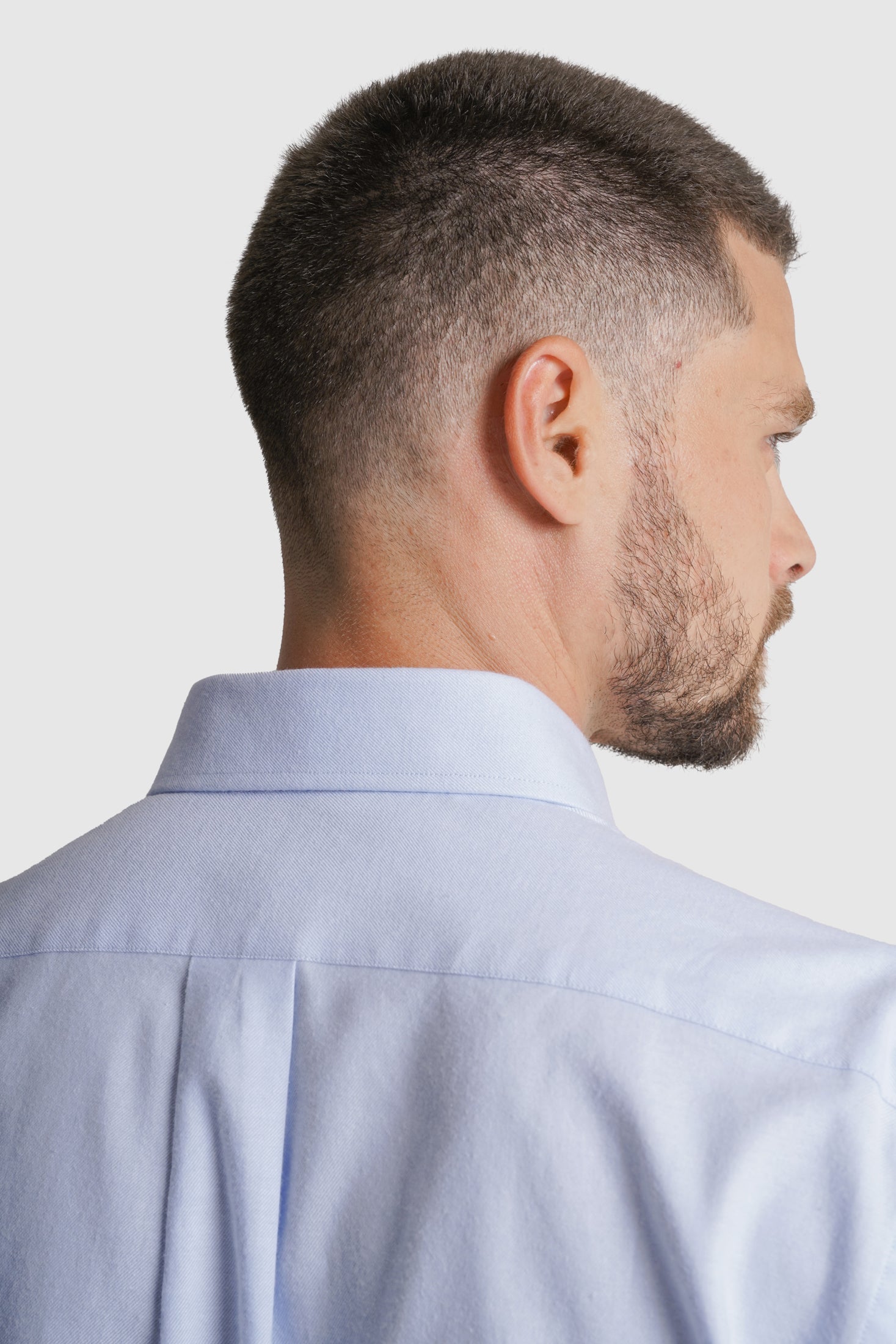 CAMISA FLANELA REGULAR FIT AZUL LISA MR. BLUE