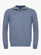 JERSEY FINO AZUL MANGA LARGA REGULAR FIT MR. AZUL