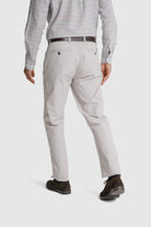 CALÇAS ALGODÃO SLIM FIT BEGES LISAS MR. BLUE