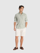 CAMISA AZUL MANGA COMPRIDA REGULAR FIT MR. BLUE