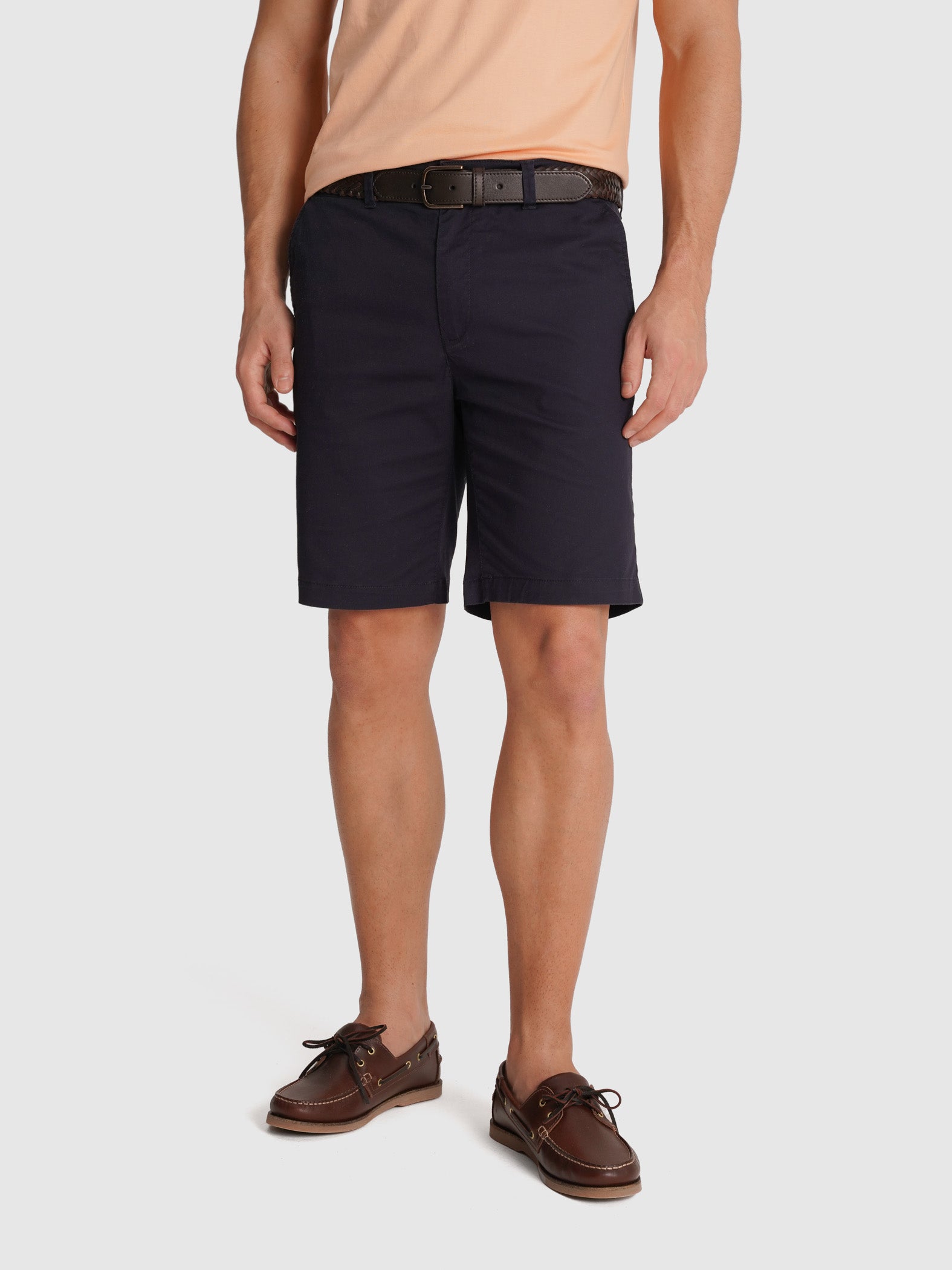 BERMUDA TWILL AZUIS REGULAR FIT MR. BLUE