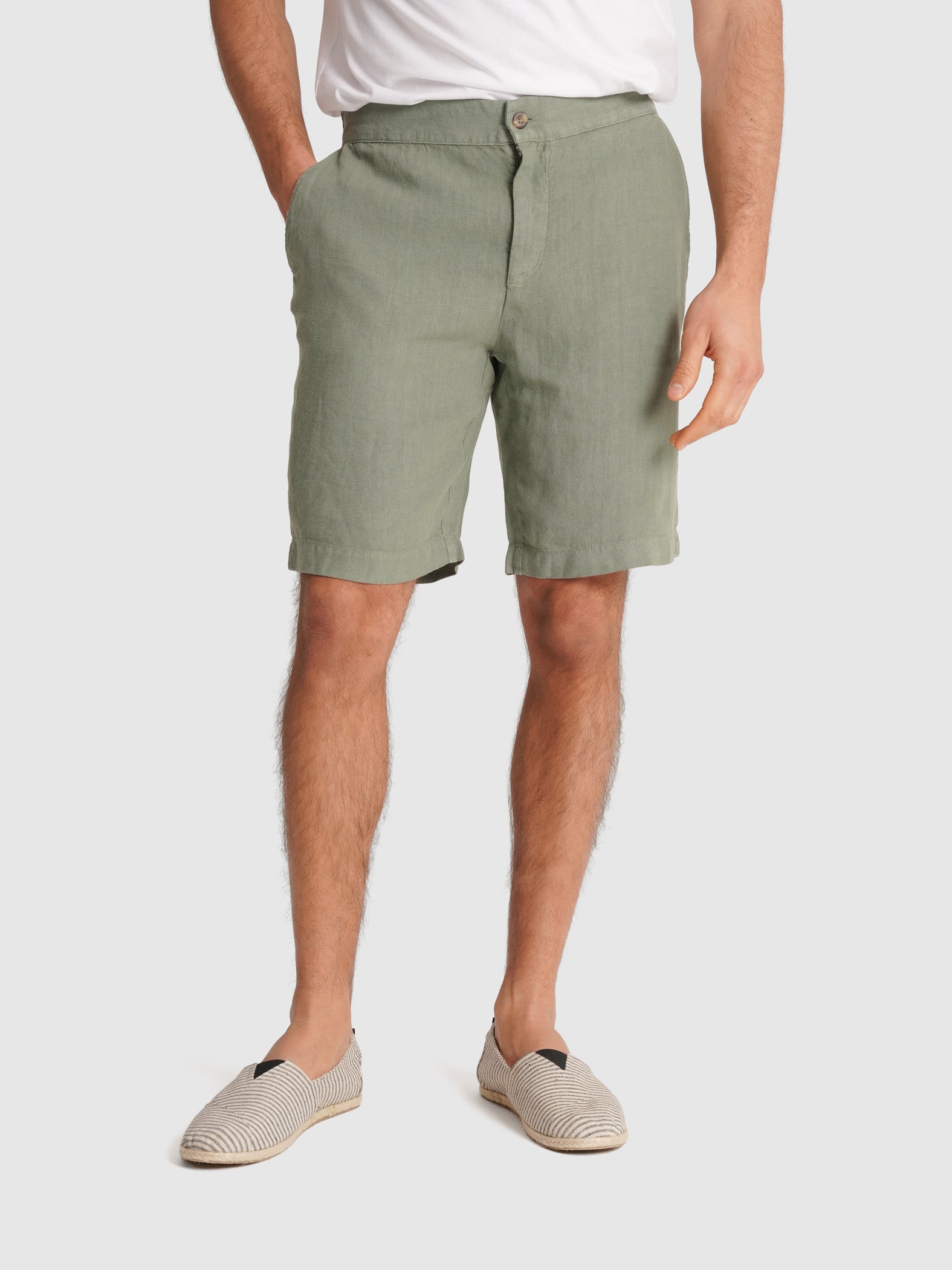 BERMUDA VERDE REGULAR FIT MARK BELLUCCI