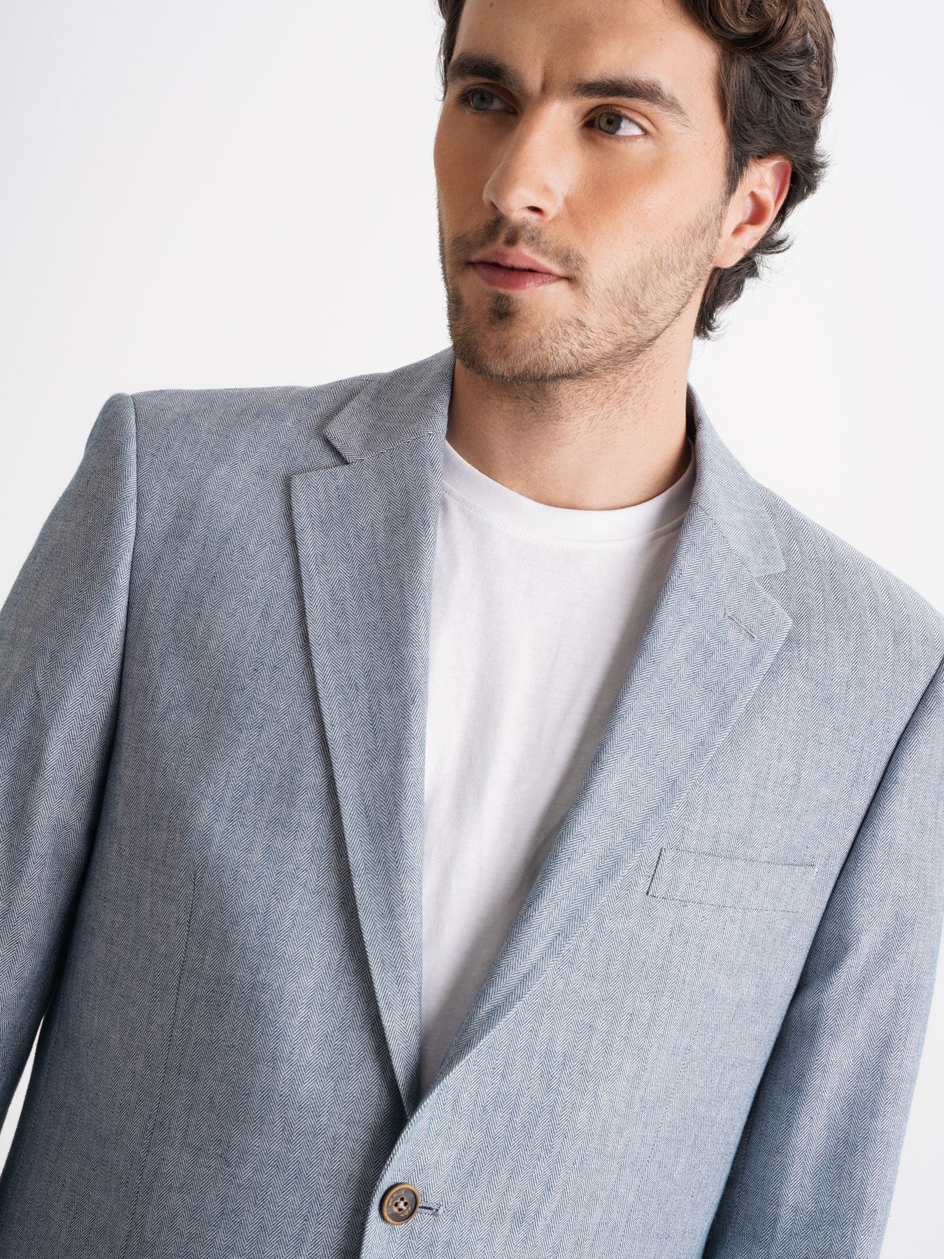 BLAZER AZUL MANGA COMPRIDA REGULAR FIT MR. BLUE