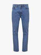 CALÇAS GANGA AZUIS REGULAR FIT MR. BLUE