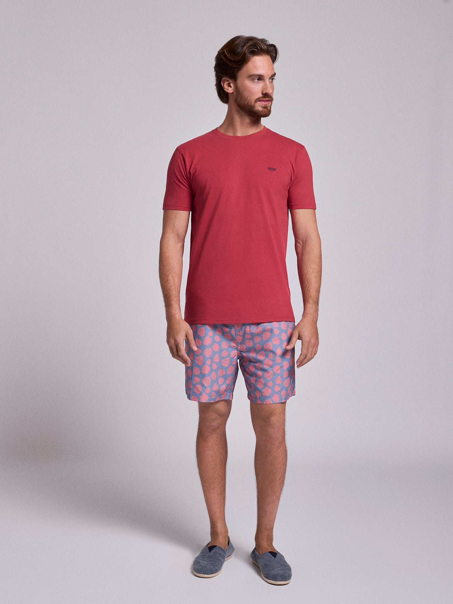 FATO BANHO AZUL REGULAR FIT MR. BLUE