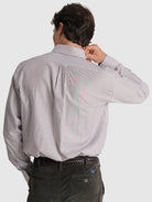 CAMISA ALGODÃO VERDE MANGA COMPRIDA REGULAR FIT MR. BLUE