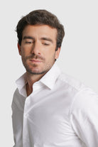CAMISA OXFORD SLIM FIT BRANCA LISA MR. BLUE
