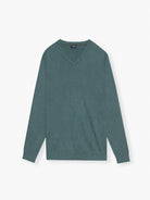 PULLOVER LÃ REGULAR FIT AZUL LISO MR. BLUE