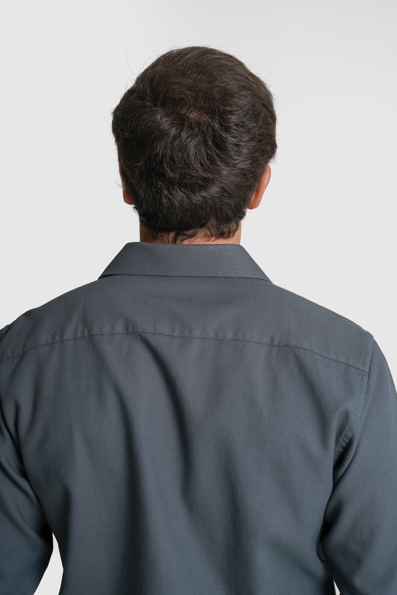 CAMISA ESTRUTURADA TAILORED FIT VERDE LISA MR. BLUE