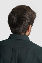 CAMISA ALGODÃO REGULAR FIT VERDE LISA MR. BLUE