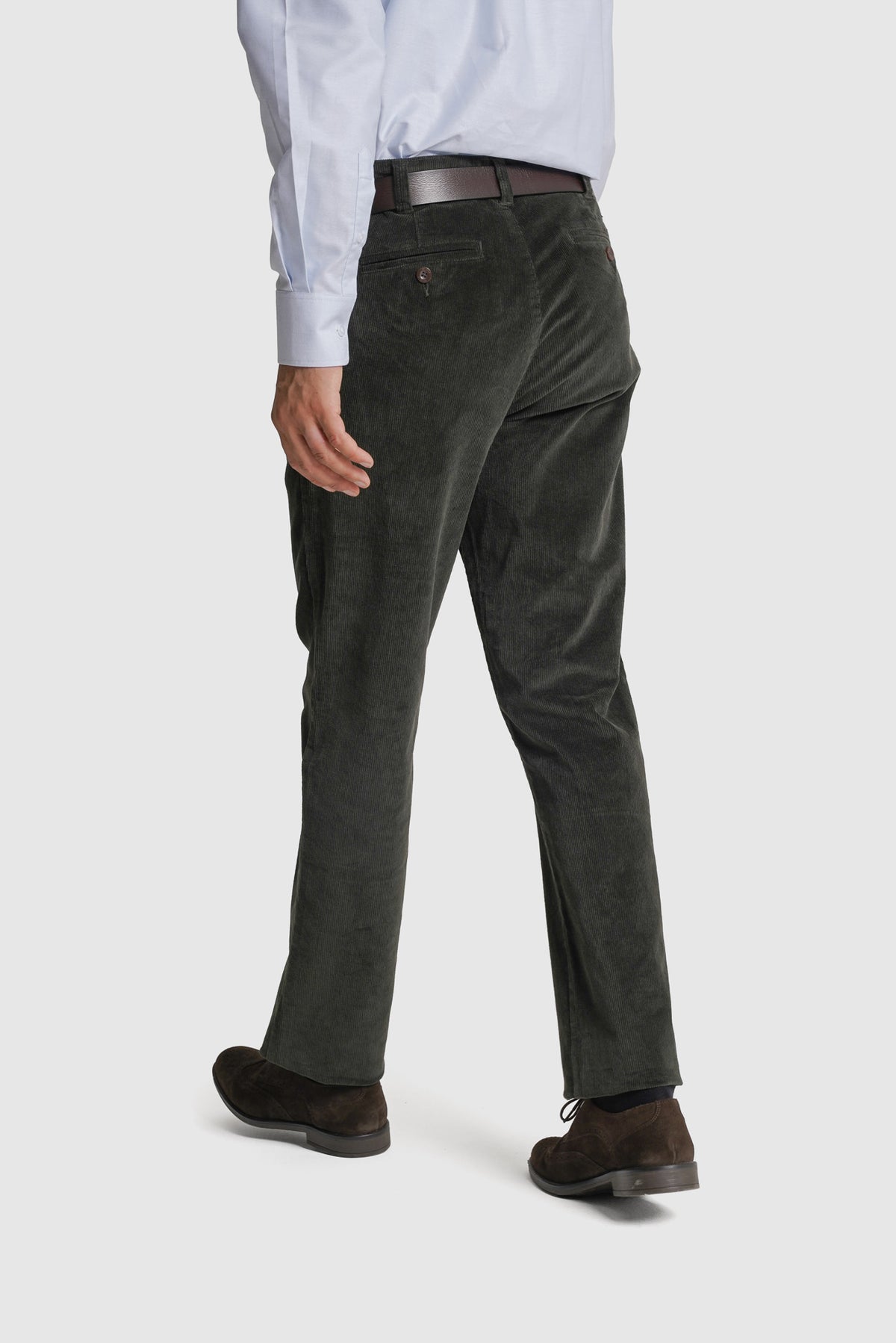 CALÇAS ALGODÃO CLASSIC FIT VERDES LISAS MR. BLUE